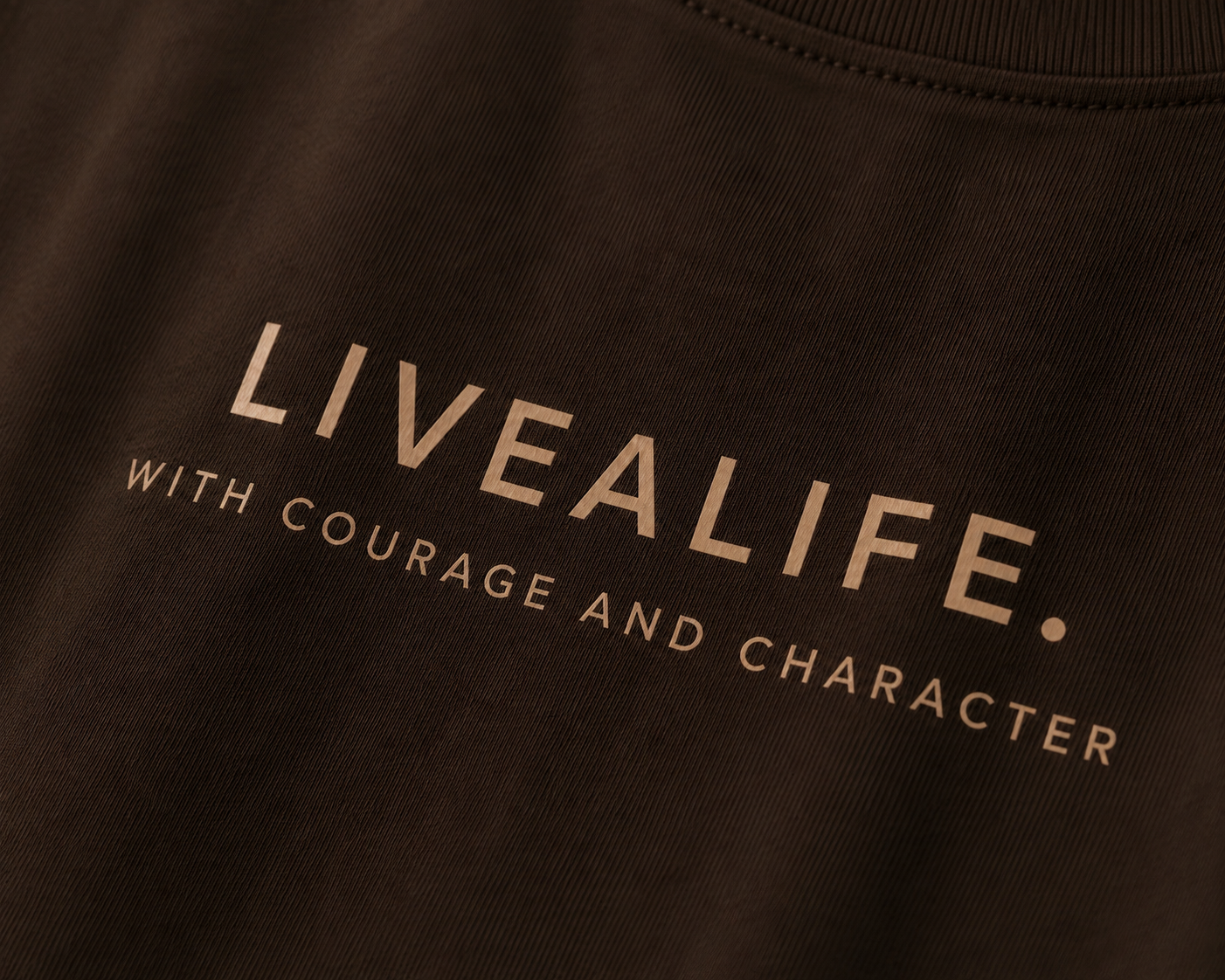 LIVEALIFE. - With courage and character